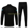 Inter Mailand Sweatshirts Anzüge Suit Quarter-zip 2021-22 Schwarze Für Herren